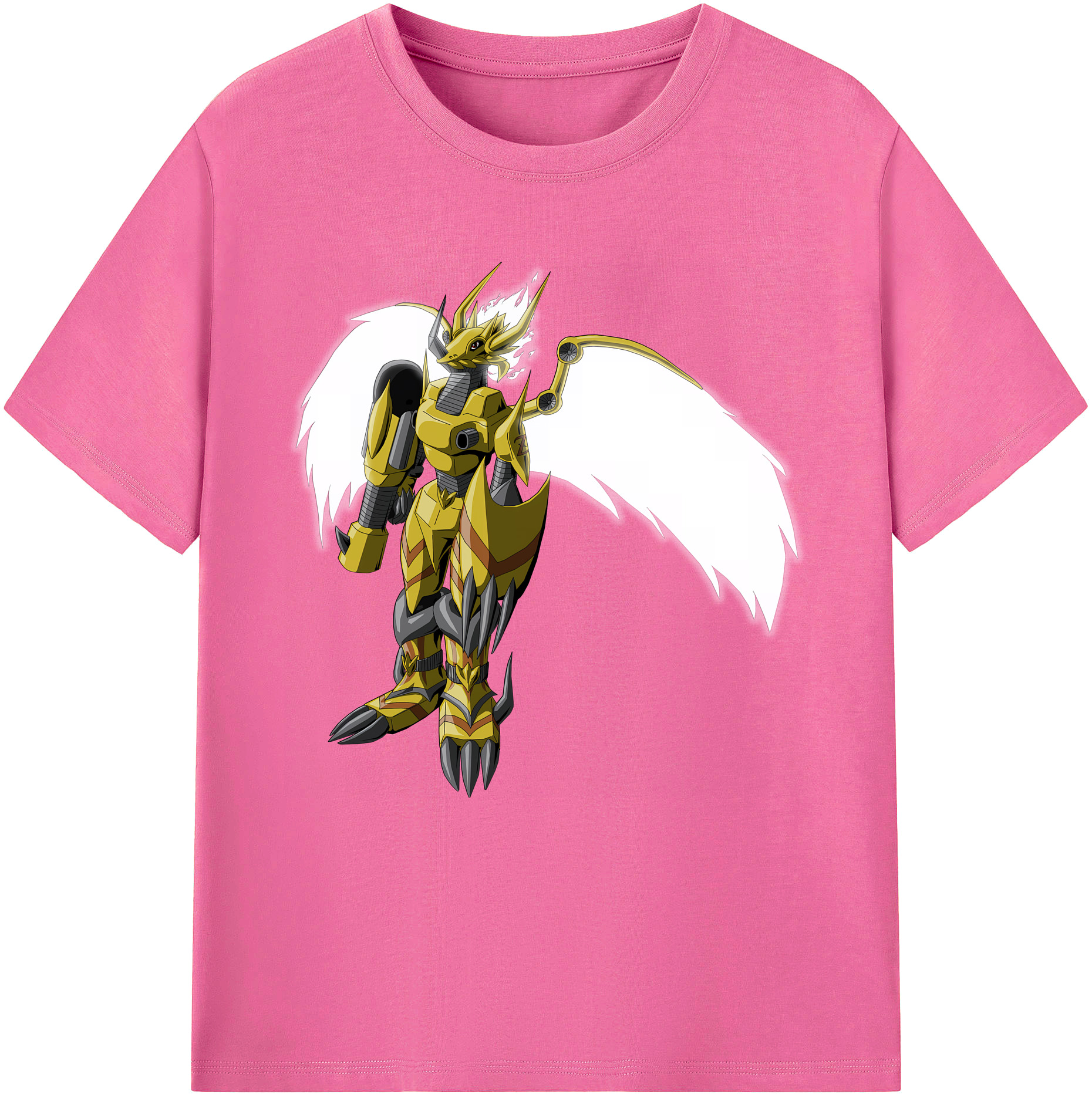 （画像用） Digimon デジタルモンスター/デジモン レディースカジュアルプリントTシャツ（綿100％）